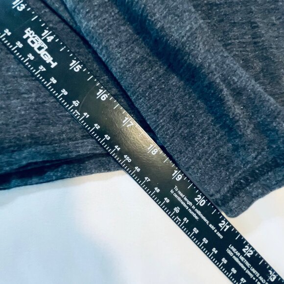 Vans Mens L Heathered Charcoal Gray Lightweight Hoodie - Picture 8 of 10